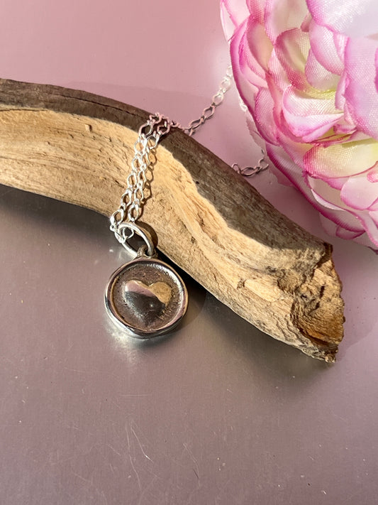 “My Silver Heart” Pendant Includes Sterling Silver Chain